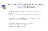 Knowledge Engine for Emergency Response Services