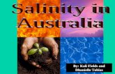 Salinity in  Australia