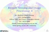 Remote Sensing and Image Processing:  4