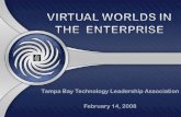 VIRTUAL WORLDS IN THE  ENTERPRISE