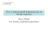 New Underground Laboratories in North America