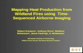 Mapping Heat Production from Wildland Fires using  Time-Sequenced Airborne Imaging