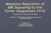 Negative Regulation of JNK Signaling by the Tumor Suppressor CYLD
