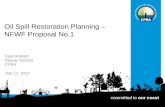 Oil Spill Restoration Planning –  NFWF Proposal No.1