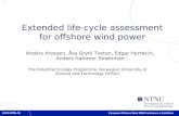Extended life-cycle assessment for offshore wind power