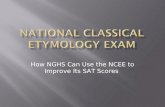 National Classical Etymology Exam