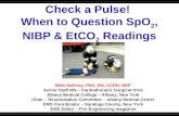Check a Pulse!  When to Question SpO 2 , NIBP & EtCO 2  Readings