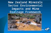 New Zealand Minerals Sector Environmental Impacts and Mine Drainage Framework