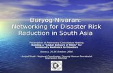 Duryog Nivaran:  Networking for Disaster Risk Reduction in South Asia
