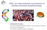 P3G: an international consortium in Human Genome Epidemiology