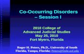 Co-Occurring Disorders – Session I