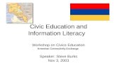Civic Education and Information Literacy