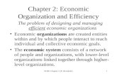 Chapter 2: Economic Organization and Efficiency