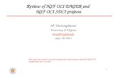 Review of NSF OCI EAGER and  NSF OCI SDCI projects