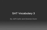 SAT Vocabulary 3