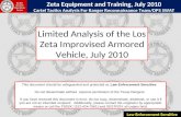 Limited Analysis of the Los Zeta Improvised Armored Vehicle, July 2010