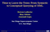 Time to Leave the Trees: From Syntactic to Conceptual Querying of XML