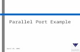 Parallel Port Example