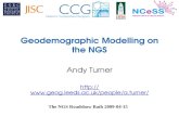 Geodemographic Modelling on the NGS
