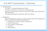 8.0  AWT Components  : Overview