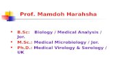 B.Sc:    Biology / Medical Analysis / Jor. M.Sc.:  Medical Microbiology / Jor.