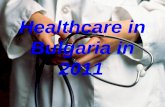 Healthcare in Bulgaria in 2011
