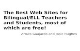 The Best Web Sites for Bilingual/ELL Teachers and Students, most of which are free!