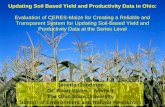 Updating Soil Based Yield and Productivity Data in Ohio: