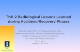 TMI-2 Radiological Lessons Learned during Accident/Recovery Phases
