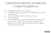 GRID/DATABASE ENABLED GAMESS/QMView