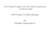 The Patua Project For HIV AIDS Awarness in Rural India Pilot Project In West Bengal by