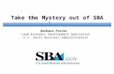 Take the Mystery out of SBA Loans