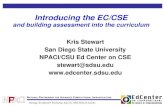 Introducing the EC/CSE and building assessment into the curriculum