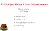 STAR Open  Heavy Flavor  Measurements
