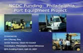 NCDC Funding:  Philadelphia Port Equipment Project