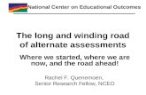The long and winding road of alternate assessments