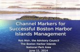 Channel Markers for Successful Boston Harbor Islands Management