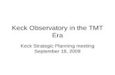 Keck Observatory in the TMT Era