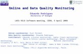 Online and Data Quality Monitoring
