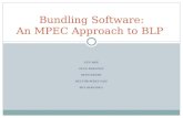 Bundling Software: An MPEC Approach to BLP