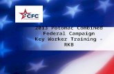 2013 Potomac Combined Federal Campaign Key Worker Training - RKB
