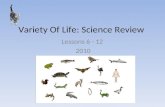 Variety Of Life: Science Review