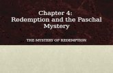 Chapter 4:  Redemption and the Paschal Mystery