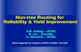 Non-tree Routing for  Reliability & Yield Improvement