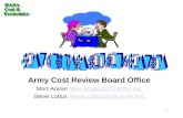 Army Cost Review Board Office Mort Anvari  Mort.Anvari@US.Army.mil
