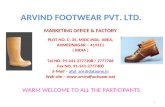 ARVIND FOOTWEAR PVT. LTD.