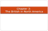 Chapter 3:  The British in North America