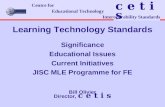 Learning Technology Standards Significance Educational Issues Current Initiatives