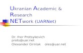 U kranian  A cademic &  R esearch NET work ( UARNet )