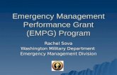 Emergency Management Performance Grant (EMPG) Program